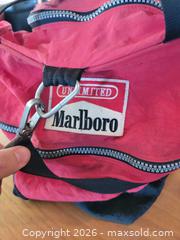 MaxSold Auction: Vintage Marlboro Zippered Duffle Bag - East Cocalico Township (Pennsylvania, USA) SELLER MANAGED Estate Sale Online Auction - Stevens Road