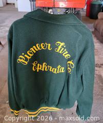 MaxSold Auction: Vintage Pioneer Fire Company Wool Jacket - East Cocalico Township (Pennsylvania, USA) SELLER MANAGED Estate Sale Online Auction - Stevens Road