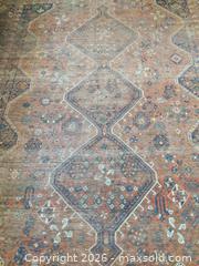 MaxSold Auction: 8 x 10.5 ft Hand-Knotted Wool Oriental Geometric Rug - Oak Bay (British Columbia, Canada) PARTNER MANAGED Moving Online Auction - Plymouth Road