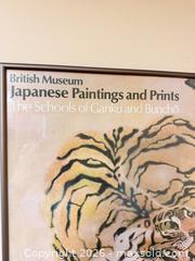 MaxSold Auction: Framed Japanese Tiger Print — British Museum, 24 x 36 in - Oak Bay (British Columbia, Canada) PARTNER MANAGED Moving Online Auction - Plymouth Road