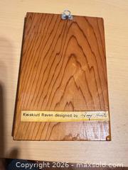 MaxSold Auction:  Northwest Coast Wood Plaque Wall Art (2 pieces) - Oak Bay (British Columbia, Canada) PARTNER MANAGED Moving Online Auction - Plymouth Road