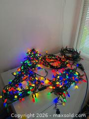MaxSold Auction: 5 sets of Multicolor C9/C7 String Lights with Linkable Plug - View Royal (British Columbia, Canada) PARTNER MANAGED Moving Online Auction - Eltham Road