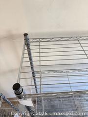 MaxSold Auction: Chrome-Plated Wire Shelving Unit - View Royal (British Columbia, Canada) PARTNER MANAGED Moving Online Auction - Eltham Road