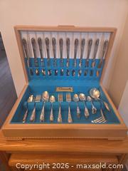 MaxSold Auction: Community Silver Plate Flatware Set, Ornate Floral Scroll, 50+ pc - View Royal (British Columbia, Canada) PARTNER MANAGED Moving Online Auction - Eltham Road