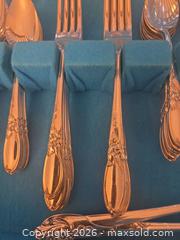 MaxSold Auction: Community Silver Plate Flatware Set, Ornate Floral Scroll, 50+ pc - View Royal (British Columbia, Canada) PARTNER MANAGED Moving Online Auction - Eltham Road