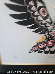 MaxSold Auction: Doug La Fortune Limited-Edition "Eagle Feather" Framed Art - View Royal (British Columbia, Canada) PARTNER MANAGED Moving Online Auction - Eltham Road