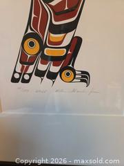 MaxSold Auction: Eagle Framed Limited Edition Giclée Print by Willie - View Royal (British Columbia, Canada) PARTNER MANAGED Moving Online Auction - Eltham Road