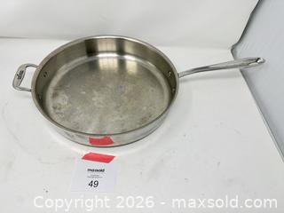 MaxSold Auction: All-Clad 12-inch Stainless Steel Frying Pan / Skillet - Stratford (Ontario, Canada) PARTNER MANAGED Estate Sale Online Auction - Cawston Street (CONDO)
