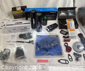 MaxSold Auction: Assorted Bicycle Accessories Lot — CatEye, Park Tool, Giant, Kryptonite - Stratford (Ontario, Canada) PARTNER MANAGED Estate Sale Online Auction - Cawston Street (CONDO)