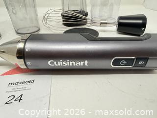 MaxSold Auction: Cuisinart Cordless Immersion Hand Blender, Silver/Black - Stratford (Ontario, Canada) PARTNER MANAGED Estate Sale Online Auction - Cawston Street (CONDO)