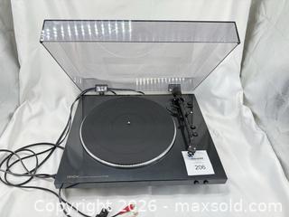 MaxSold Auction: Denon DP-300F Fully Automatic Turntable, Black - Stratford (Ontario, Canada) PARTNER MANAGED Estate Sale Online Auction - Cawston Street (CONDO)