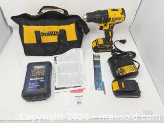 MaxSold Auction: DeWALT DCD777 20V Max Brushless Compact Drill/Driver - Stratford (Ontario, Canada) PARTNER MANAGED Estate Sale Online Auction - Cawston Street (CONDO)