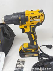 MaxSold Auction: DeWALT DCD777 20V Max Brushless Compact Drill/Driver - Stratford (Ontario, Canada) PARTNER MANAGED Estate Sale Online Auction - Cawston Street (CONDO)