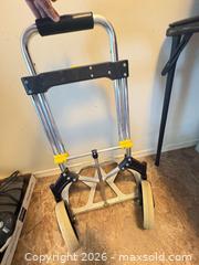 MaxSold Auction: Folding Aluminum Hand Truck / Dolly with Rubber Wheels - Stratford (Ontario, Canada) PARTNER MANAGED Estate Sale Online Auction - Cawston Street (CONDO)