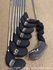 MaxSold Auction: Full Golf Club Set with Cart/Stand Bag, Mixed Brands left handed  - Stratford (Ontario, Canada) PARTNER MANAGED Estate Sale Online Auction - Cawston Street (CONDO)