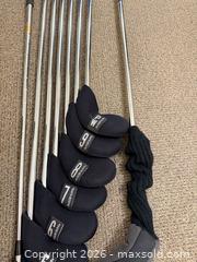 MaxSold Auction: Full Golf Club Set with Cart/Stand Bag, Mixed Brands left handed  - Stratford (Ontario, Canada) PARTNER MANAGED Estate Sale Online Auction - Cawston Street (CONDO)