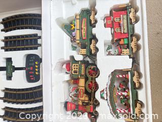 MaxSold Auction: New Bright Animated Holiday Train Set with Lights & Music - Stratford (Ontario, Canada) PARTNER MANAGED Estate Sale Online Auction - Cawston Street (CONDO)