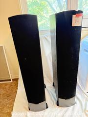 MaxSold Auction: Pair of PARADIGM Floorstanding/Tower Speakers, Black with Silver Accents - Stratford (Ontario, Canada) PARTNER MANAGED Estate Sale Online Auction - Cawston Street (CONDO)