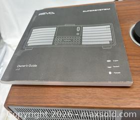 MaxSold Auction: Revo Supersystem Wood/Walnut Tabletop Stereo Bluetooth - Stratford (Ontario, Canada) PARTNER MANAGED Estate Sale Online Auction - Cawston Street (CONDO)