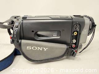 MaxSold Auction: Sony CCD-TR3300 Handycam (Hi8/Video8) 42x Optical Zoom - Stratford (Ontario, Canada) PARTNER MANAGED Estate Sale Online Auction - Cawston Street (CONDO)