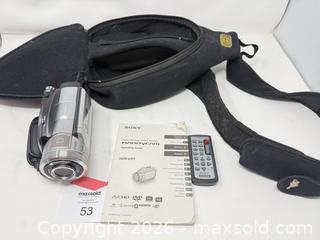 MaxSold Auction: Sony HDR-UX1 Camcorder / Handycam - Stratford (Ontario, Canada) PARTNER MANAGED Estate Sale Online Auction - Cawston Street (CONDO)