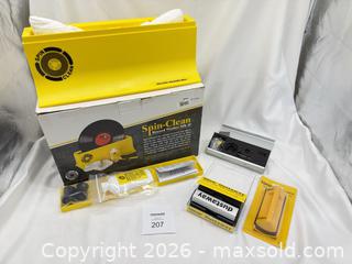 MaxSold Auction: Spin-Clean Record Washer MK II Yellow Record Cleaning Kit + ? RECORD, CLEANING ACCESSORI?? - Stratford (Ontario, Canada) PARTNER MANAGED Estate Sale Online Auction - Cawston Street (CONDO)