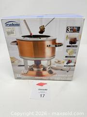 MaxSold Auction: Trudeau Copper Finish 11-Piece Fondue Set - Stratford (Ontario, Canada) PARTNER MANAGED Estate Sale Online Auction - Cawston Street (CONDO)