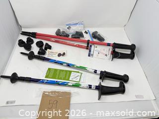 MaxSold Auction: Urban Poling Nordic Walking / Fitness Poles — 4 Adjustable Poles - Stratford (Ontario, Canada) PARTNER MANAGED Estate Sale Online Auction - Cawston Street (CONDO)