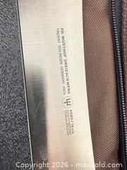 MaxSold Auction: Wüsthof 5-Piece Stainless Steel Knife Set with Carry Roll - Stratford (Ontario, Canada) PARTNER MANAGED Estate Sale Online Auction - Cawston Street (CONDO)