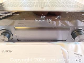 MaxSold Auction: Yamaha RX-V1083 AV Receiver, Black - Stratford (Ontario, Canada) PARTNER MANAGED Estate Sale Online Auction - Cawston Street (CONDO)