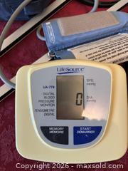 MaxSold Auction: LifeSource Blood Pressure Monitor, bedrail, accessories  - Saanich (British Columbia, Canada) PARTNER MANAGED Estate Sale Online Auction - Heatherdale Lane
