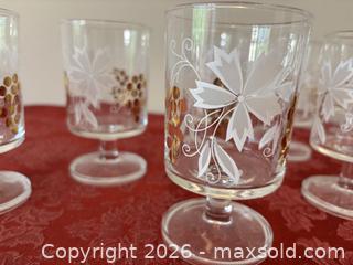 MaxSold Auction: Mixed Stemmed Cordial/Juice Glasses with Silver Ribbed Vase - Saanich (British Columbia, Canada) PARTNER MANAGED Estate Sale Online Auction - Heatherdale Lane