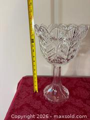 MaxSold Auction: Set of 5 Clear Cut Crystal & Glass Compotes and Bowls - Saanich (British Columbia, Canada) PARTNER MANAGED Estate Sale Online Auction - Heatherdale Lane