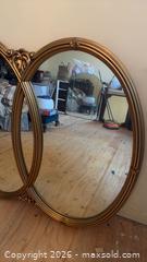 MaxSold Auction: Ornate Baroque Gold Wall Mirror, approx. 60 x 37 in - Beckwith (Ontario, Canada) SELLER MANAGED Downsizing Online Auction -  6th Line Beckwith