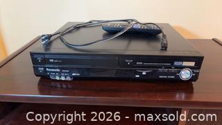 MaxSold Auction: Panasonic DMR?EZ48V VHS/DVD Combo Recorder - Black - Beckwith (Ontario, Canada) SELLER MANAGED Downsizing Online Auction -  6th Line Beckwith