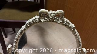 MaxSold Auction: Three-Panel Vintage Rococo Free-Standing Vanity Mirror - Beckwith (Ontario, Canada) SELLER MANAGED Downsizing Online Auction -  6th Line Beckwith
