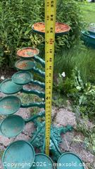 MaxSold Auction: Victorian Ornate Cast Iron Plant Stand, Green/Rust - Beckwith (Ontario, Canada) SELLER MANAGED Downsizing Online Auction -  6th Line Beckwith