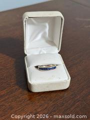 MaxSold Auction: 14k White Gold + Tanzanite Ring - Fort Erie (Ontario, Canada) SELLER MANAGED Estate Sale Online Auction - Caribou Trail Ridgway