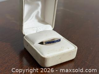 MaxSold Auction: 14k White Gold + Tanzanite Ring - Fort Erie (Ontario, Canada) SELLER MANAGED Estate Sale Online Auction - Caribou Trail Ridgway