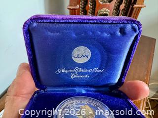 MaxSold Auction: 1952-1977 Silver Jubilee Fine Silver Medal  - Fort Erie (Ontario, Canada) SELLER MANAGED Estate Sale Online Auction - Caribou Trail Ridgway