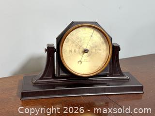 MaxSold Auction: Antique 1927 TAYLOR 'Stormoguide' Bakelite Shelf Barometer Taylor Instrument Co. - Fort Erie (Ontario, Canada) SELLER MANAGED Estate Sale Online Auction - Caribou Trail Ridgway