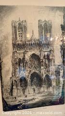 MaxSold Auction: Antique Rheims Cathedral France Engraving - Fort Erie (Ontario, Canada) SELLER MANAGED Estate Sale Online Auction - Caribou Trail Ridgway
