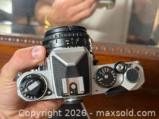 MaxSold Auction: Nikon FE 35mm SLR film Camera - Fort Erie (Ontario, Canada) SELLER MANAGED Estate Sale Online Auction - Caribou Trail Ridgway