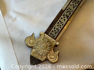 MaxSold Auction: Rare 19th Century Olive Wood + Mother of Pearl Crucifix Altar Cross  - Fort Erie (Ontario, Canada) SELLER MANAGED Estate Sale Online Auction - Caribou Trail Ridgway