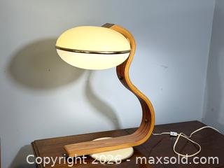 MaxSold Auction: Scandinavian Bentwood Teak and Acrylic Table Lamp - Fort Erie (Ontario, Canada) SELLER MANAGED Estate Sale Online Auction - Caribou Trail Ridgway