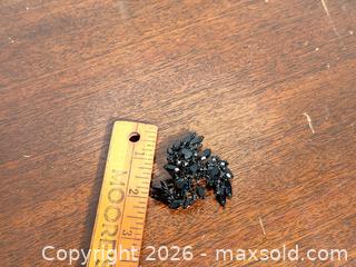 MaxSold Auction: SHERMAN Black Rhinestone Brooch - Japanned Back - Fort Erie (Ontario, Canada) SELLER MANAGED Estate Sale Online Auction - Caribou Trail Ridgway