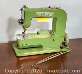 MaxSold Auction: Vintage ELNA 'Grasshopper' Sewing Machine - Fort Erie (Ontario, Canada) SELLER MANAGED Estate Sale Online Auction - Caribou Trail Ridgway