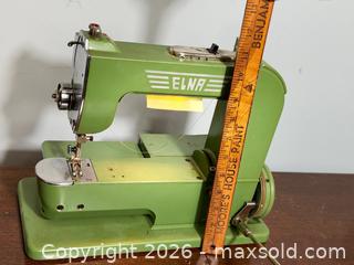 MaxSold Auction: Vintage ELNA 'Grasshopper' Sewing Machine - Fort Erie (Ontario, Canada) SELLER MANAGED Estate Sale Online Auction - Caribou Trail Ridgway