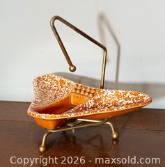 MaxSold Auction: Vintage MCM Atomic Stingray Ashtray Stand - Fort Erie (Ontario, Canada) SELLER MANAGED Estate Sale Online Auction - Caribou Trail Ridgway