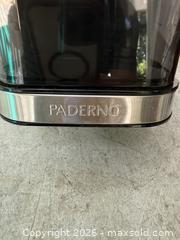MaxSold Auction: PADERNO CONICAL BURR COFFEE GRINDER & ESPRESSO. LIKE NEW. - Hamilton (Ontario, Canada) SELLER MANAGED Estate Sale Online Auction - Saint Clair Avenue